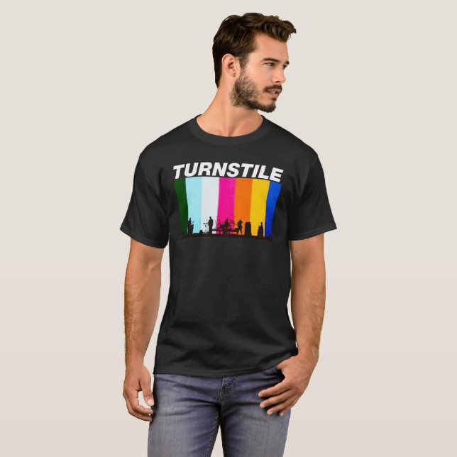 Camiseta Turnstile --- Arte de Fã Original (Frente Completa)