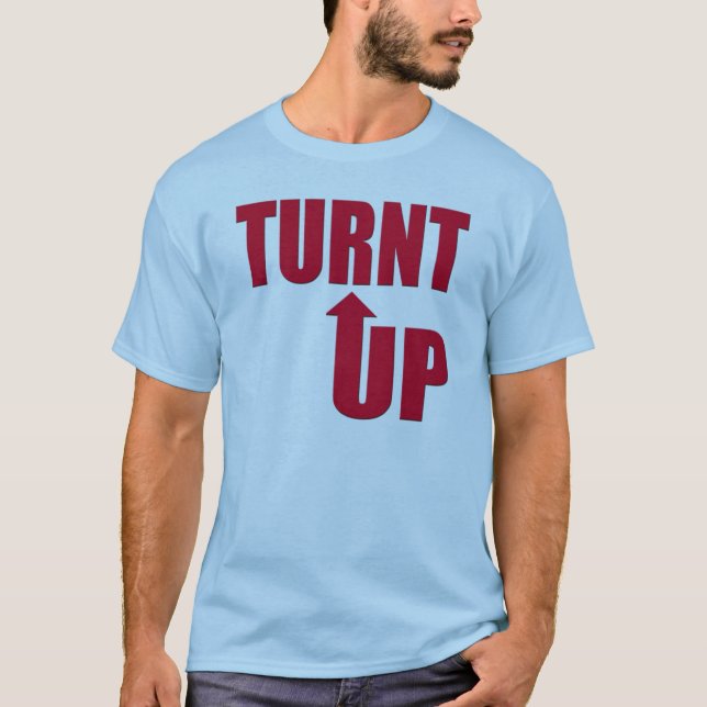 Camiseta Turnt acima! (Frente)