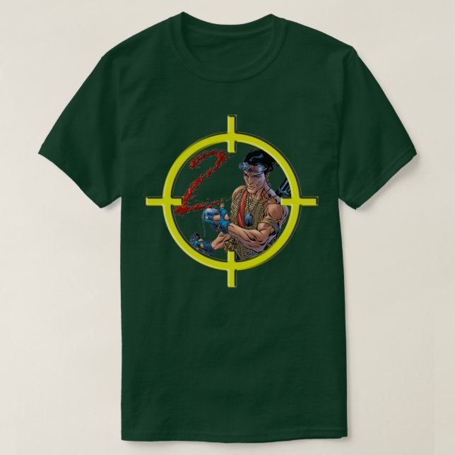 Camiseta Turok 2 Crosshair Joshua (Frente do Design)