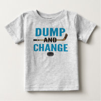 Turquesa Blue Dump and Change Hockey Baby