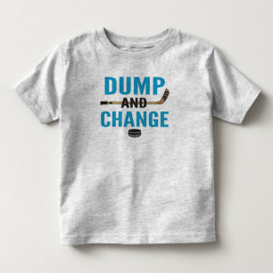 Camiseta Turquesa Blue Dump e Change Hockey