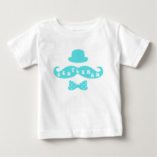Camiseta Turquesa Que Boca O Bigode Casual Namorado