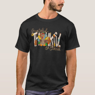 Camiseta Turquia Agradeço Grateful E Bênçãos