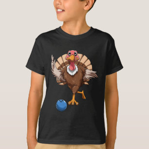 Camiseta Turquia Boliche Ação de Graças Boliche na Turquia