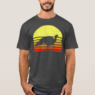 Camiseta Turquia Caça Pássaros De Pássaros Do Sol Retroto