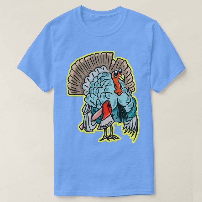 Camiseta Turquia com um Ax (Frente do Design)