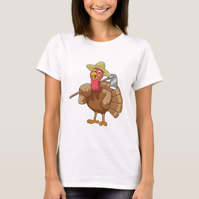 Camiseta Turquia como agricultor (Frente)