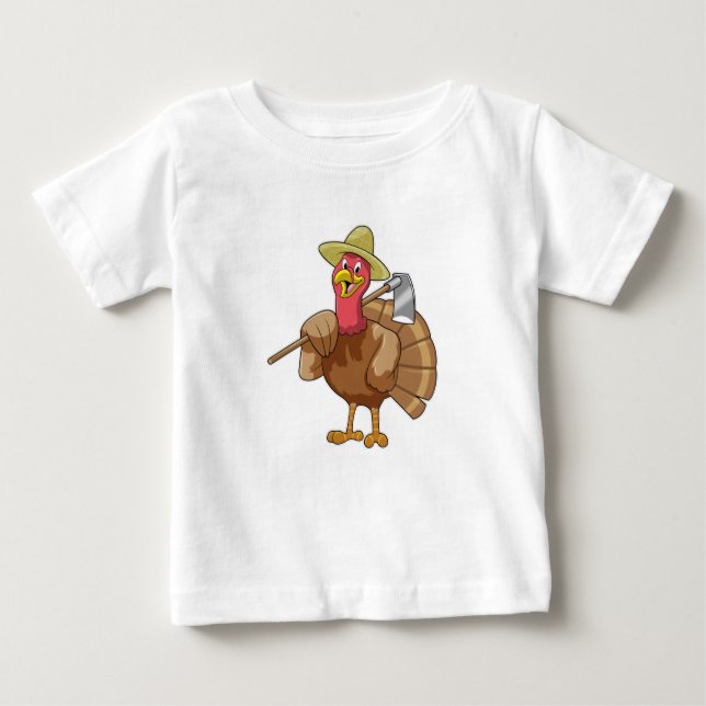 Camiseta Turquia como agricultor (Frente)