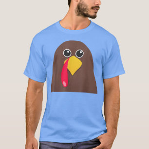 Camiseta Turquia Enfrenta Ação de Graças Correspondente Fam