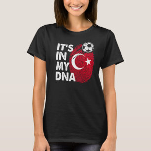 Camiseta Turquia: Equipe Turca De Bandeira Do Meu Dna