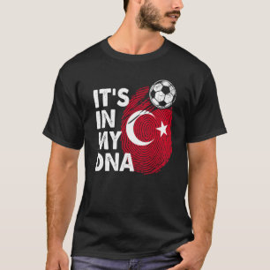 Camiseta Turquia: Equipe Turca De Bandeira Do Meu Dna
