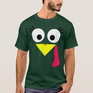 Camiseta Turquia Face T Hen Feminino Girl