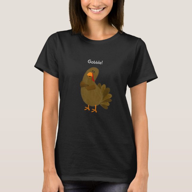 Camiseta Turquia - Gobble Gobble (Frente)