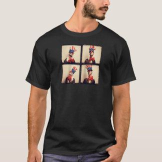 Camiseta turquia no estilo da máquina fotográfica vintage i