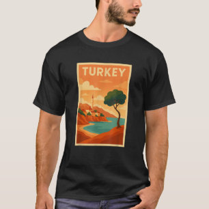 Camiseta Turquia País Belo Paisagem Viagem Turca A