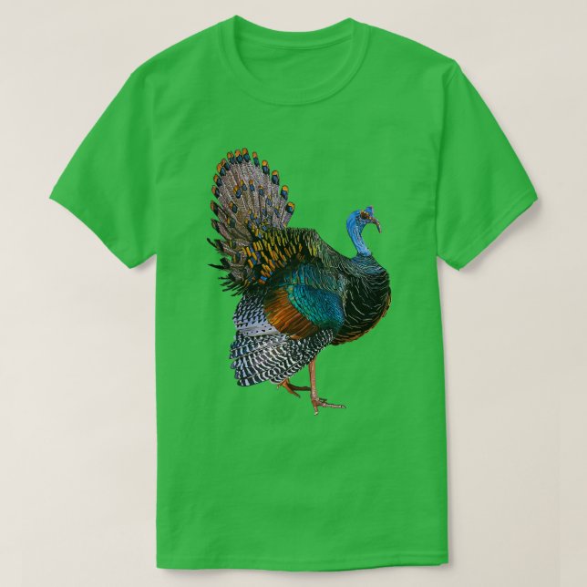 Camiseta Turquia polida iridescente (Frente do Design)