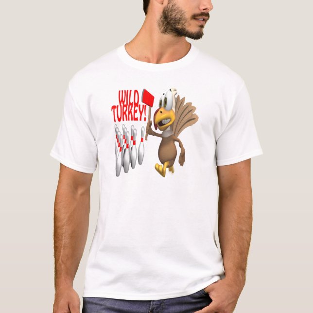 Camiseta Turquia selvagem (Frente)