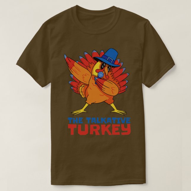 Camiseta Turquia Talkativa (Frente do Design)