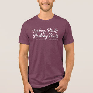 Camiseta Turquia, Torta e Calças Estreitas - Branco