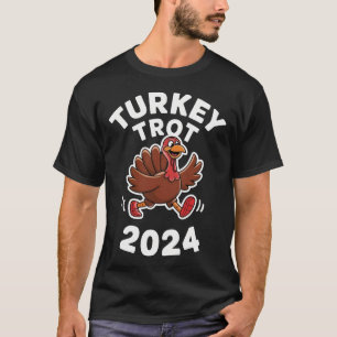 Camiseta Turquia Trot 2024 Ação de Graças A Turquia Corrend