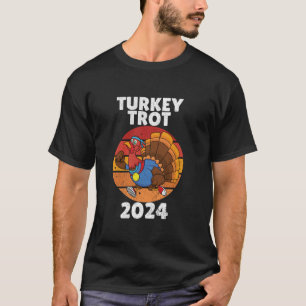 Camiseta Turquia Trot 2024 Ação de Graças A Turquia Corrend