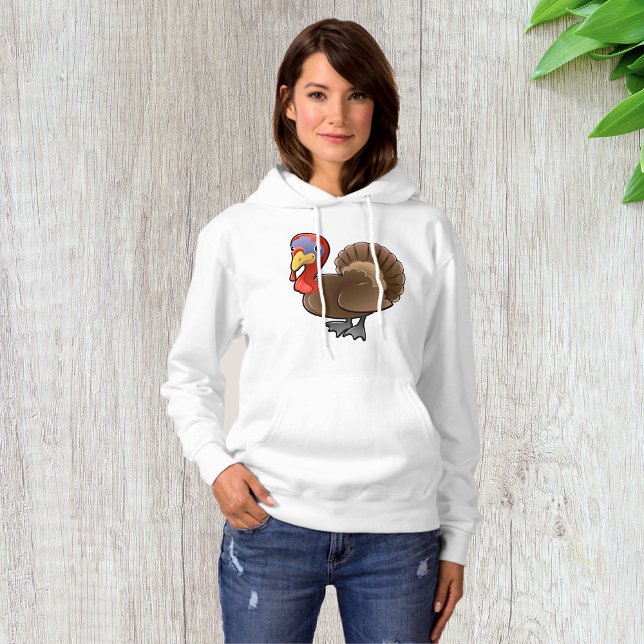Camiseta Turquia Womens Hoodie (Criador carregado)