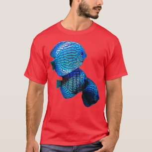 CAMISETA TURQUISMO DE PEIXES DISCUS