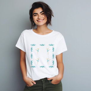 Camiseta Turquoise Ballerina