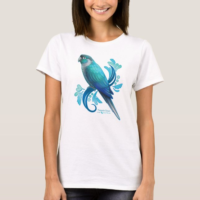 Camiseta Turquoise Conure (Frente)