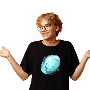 Camiseta Turquoise Energy - Aniversário de dezembro