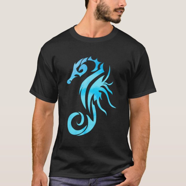 Camiseta Turquoise Seacavalo Design (Frente)