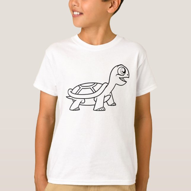 Camiseta Turtle a cores (Frente)