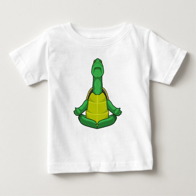 Camiseta Turtle at Yoga Meditation (Frente)