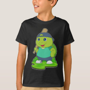 Camiseta Turtle Baseball Baco