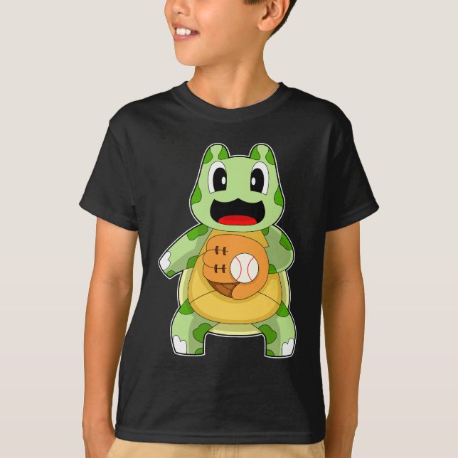 Camiseta Turtle Baseball Baco (Frente)