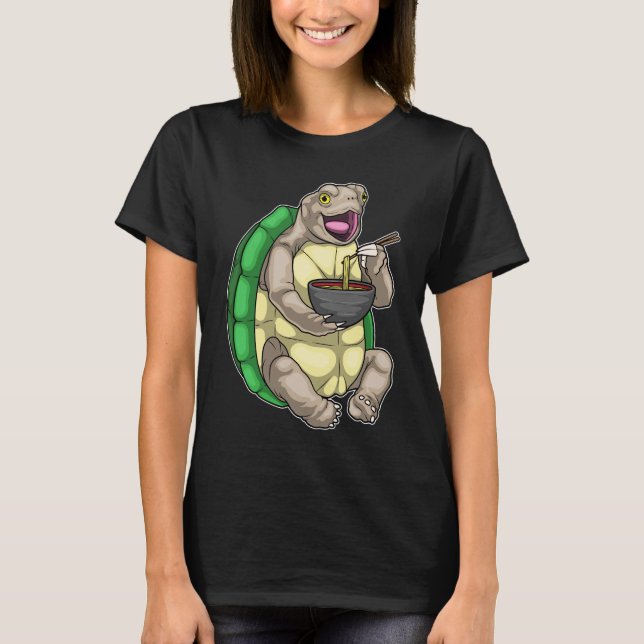 Camiseta Turtle Bowl Ramen (Frente)
