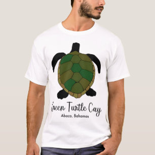 Camiseta Turtle Cay Verde