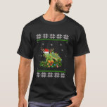 Camiseta Turtle Christmas Lights Reindeer Santa Hat Turtle<br><div class="desc">Turtle Christmas Lights Reindeer Santa Hat Turtle Ugly Xmas Long Sleeve</div>