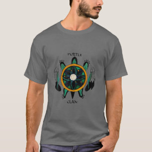 CAMISETA TURTLE CLAN NATIVE AMERICAN