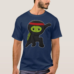 Camiseta Turtle com Shell como Ninja