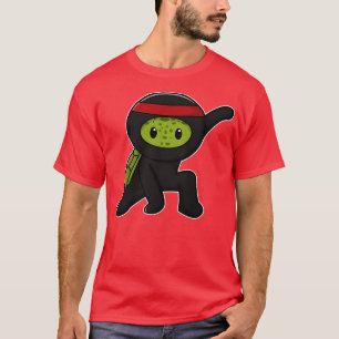Camiseta Turtle com Shell como Ninja