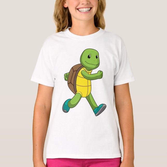 Camiseta Turtle como Runner em Runner (Frente)