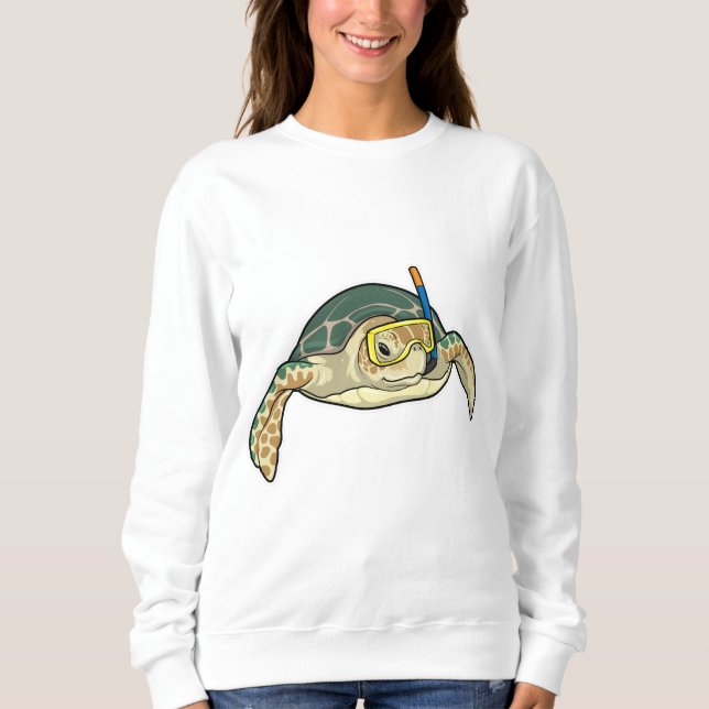 Camiseta Turtle Diver Snorkel (Frente)
