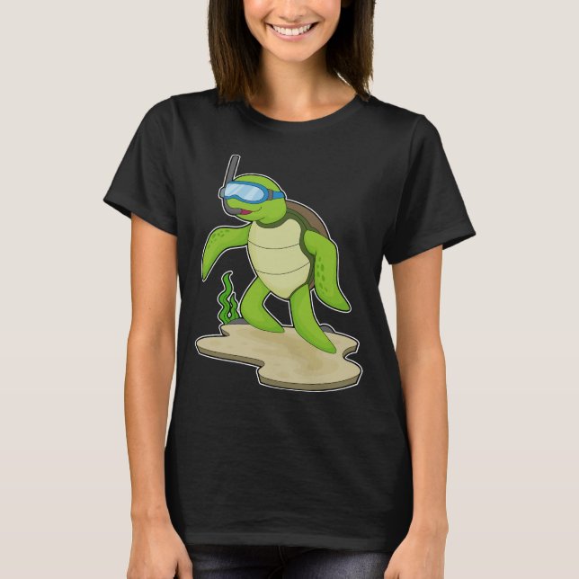 Camiseta Turtle Diver Snorkel (Frente)