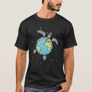 Camiseta Turtle Earth Sea Turtle Terra Day Turtle Planet