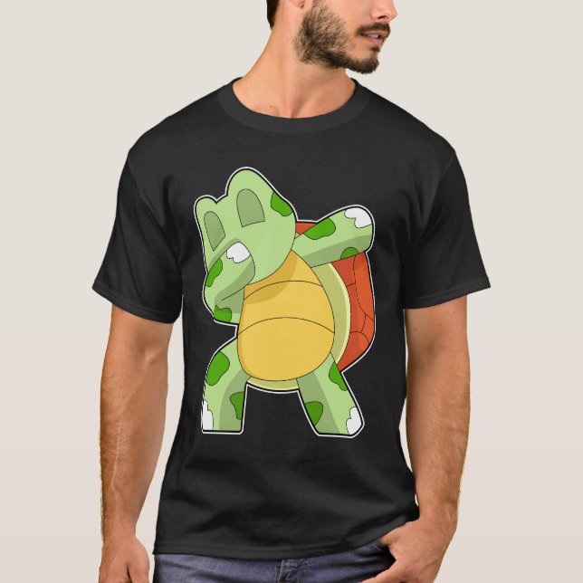 Camiseta Turtle Hip Hop Dance (Frente)