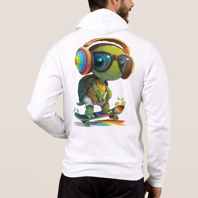 Camiseta Turtle Hoodie (Verso)