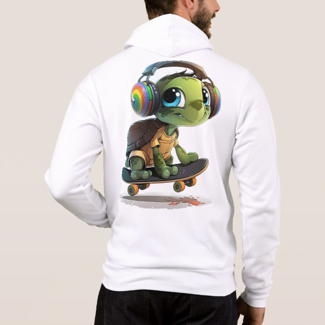 Camiseta Turtle Hoodie (Verso)