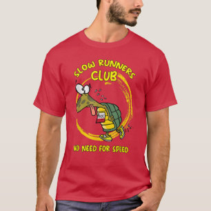 Camiseta Turtle Jogger Slow Runner Club Sem Necessidade De