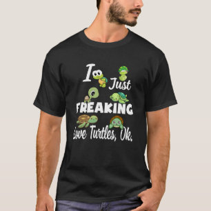 Camiseta Turtle Lover   Eu Só Estraguei Tartaruga De Amor 